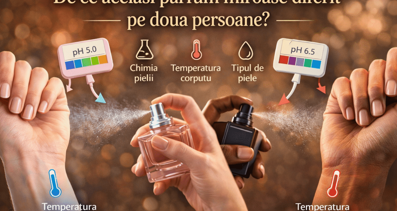 De ce rezista diferit parfumurile de dama de la o persoana la alta